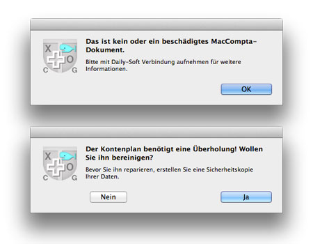 Beschäfigtes Dokument